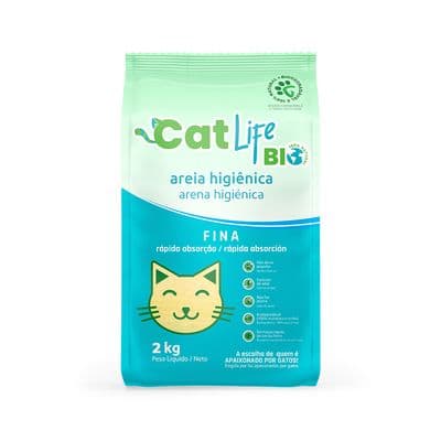 Cat Life Bio Grãos Finos